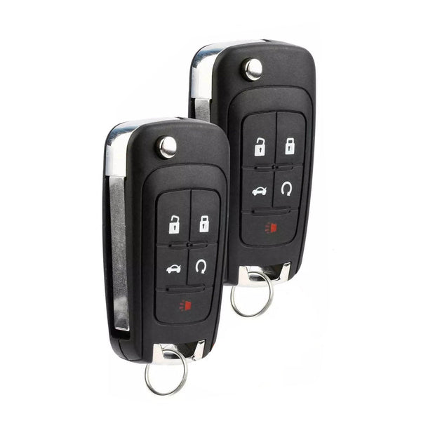 Horande 5 Buttons Replacement Key Fob Cover Fit For Chevy Malibu Camaro Cruze Equinox Impala Sonic For GMC Terrain For Buick Lacrosse Regal Verano Encore Keyless Entry Key Fob Shell Price In - Foto 9