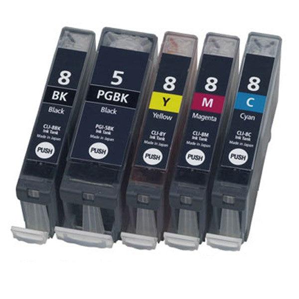 thumbnail image 2 of 20-Pack Black Ink Cartridges For Canon PGI-5BK & CLI-8 - Compatible With PIXMA MP810, MP830, MP950, MP960, MP970 2 of 14